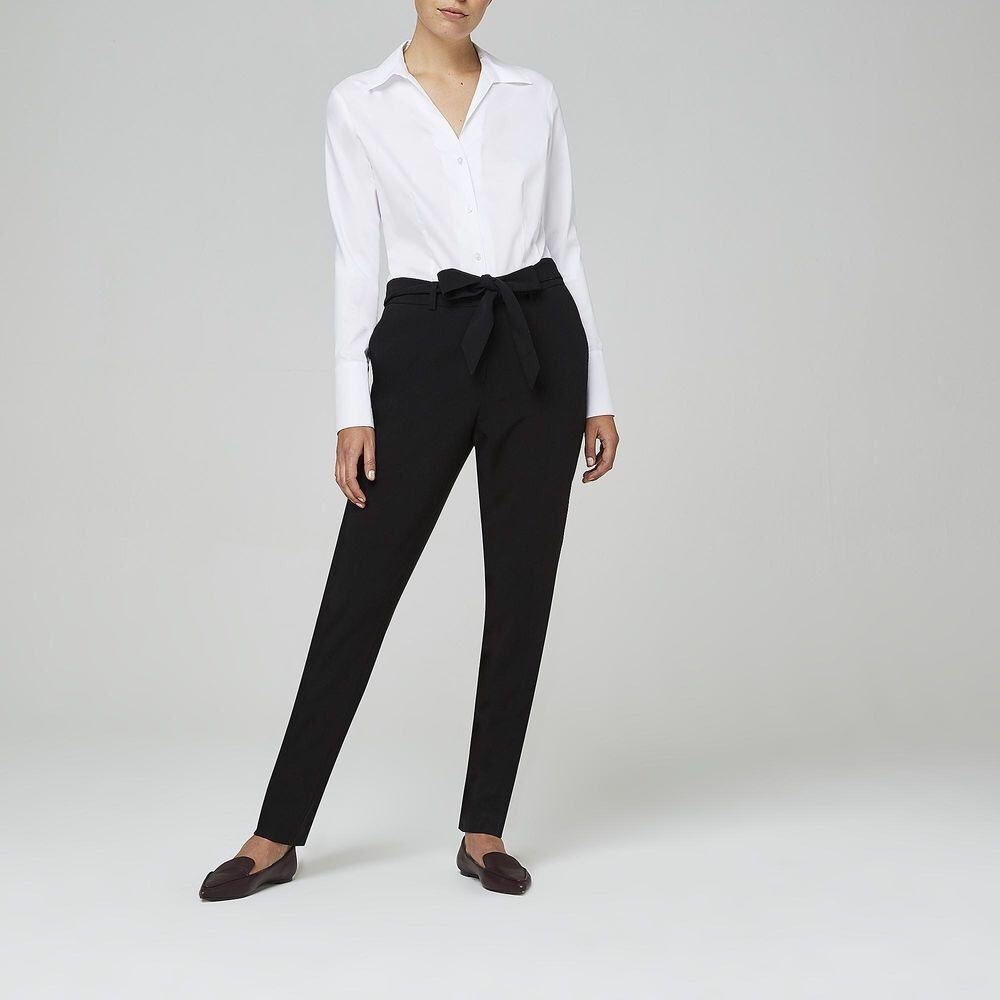 Karl Lagerfeld Paris Tie Waist Tapered Pants